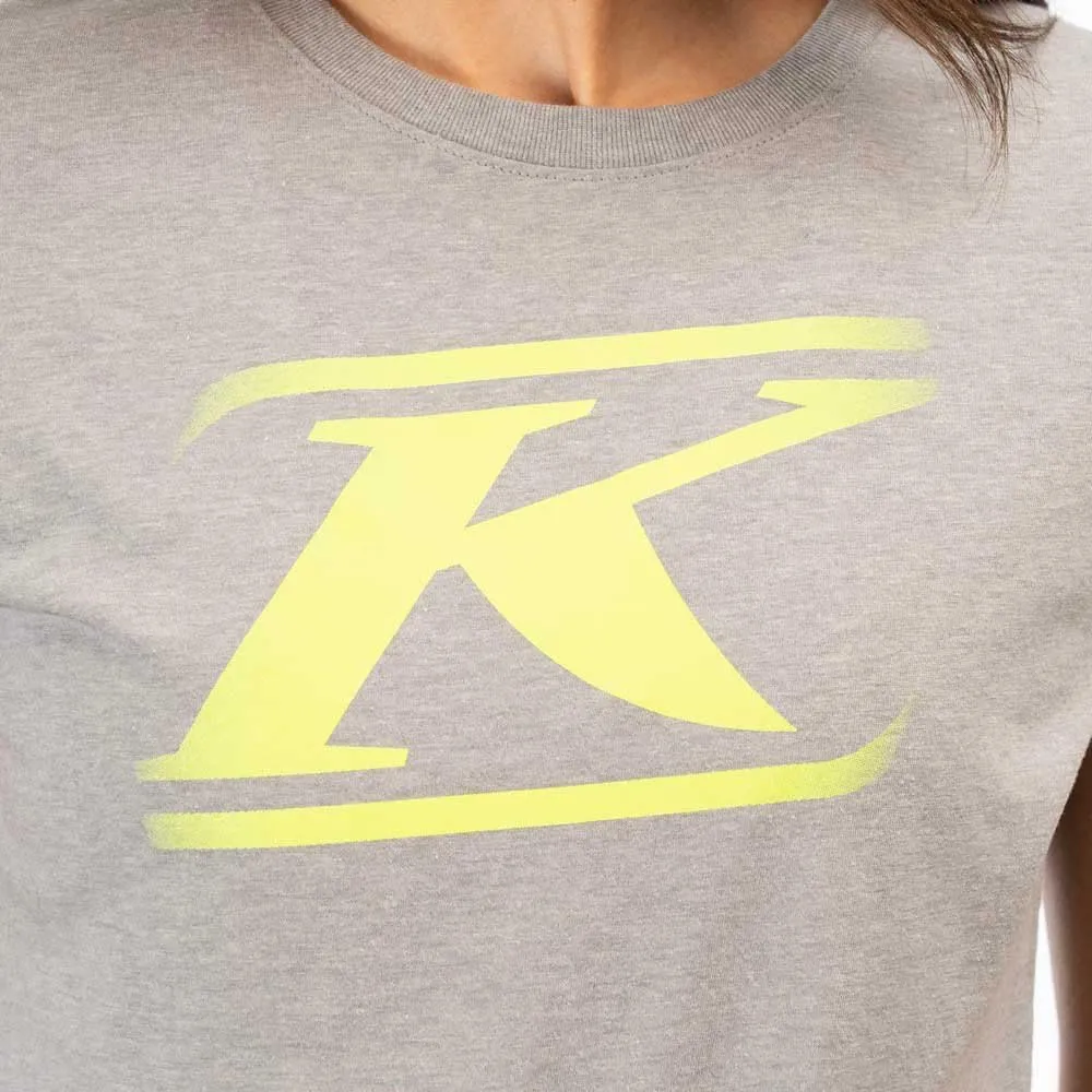 KLIM Women's Drift Tri-Blend Short Sleeve Tee Shirt