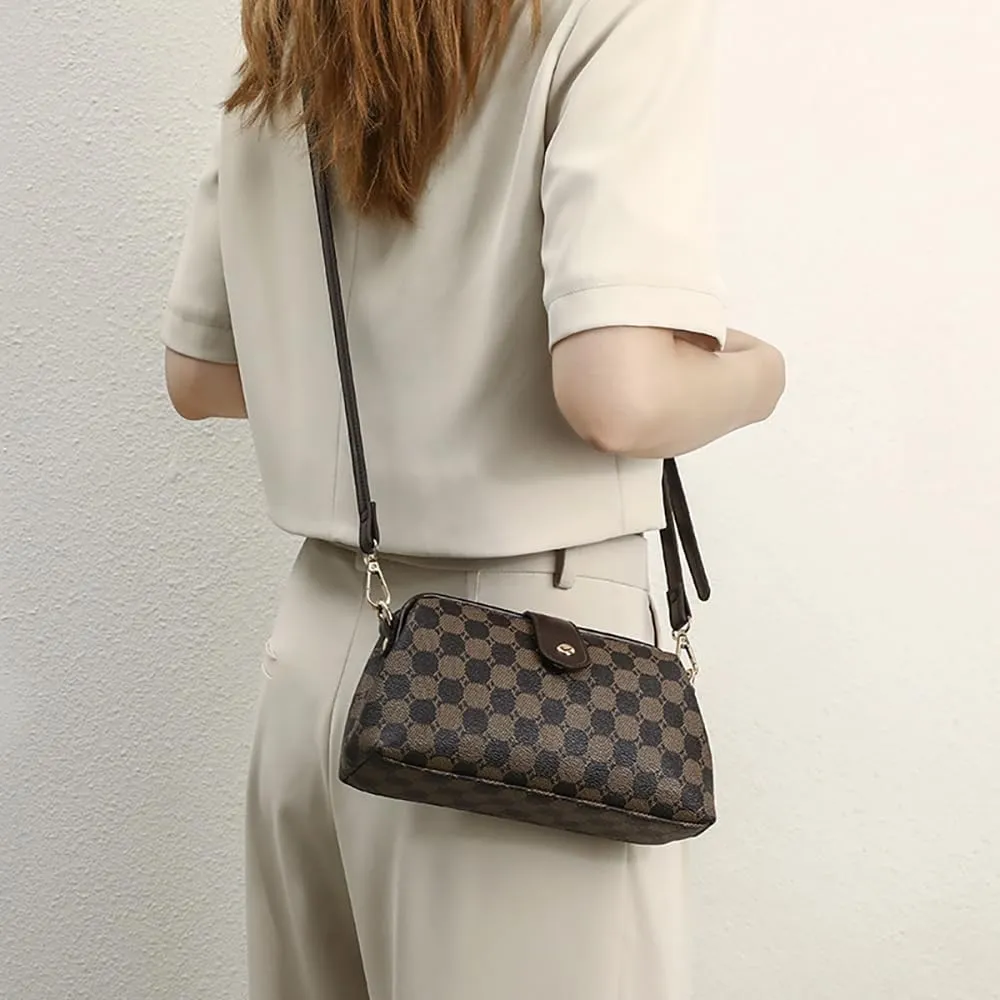 Langrents Retro Handmade Bag, Retro Doctor Handbag, Waterproof Shoulder Bag for Women, Gpmsign Bag