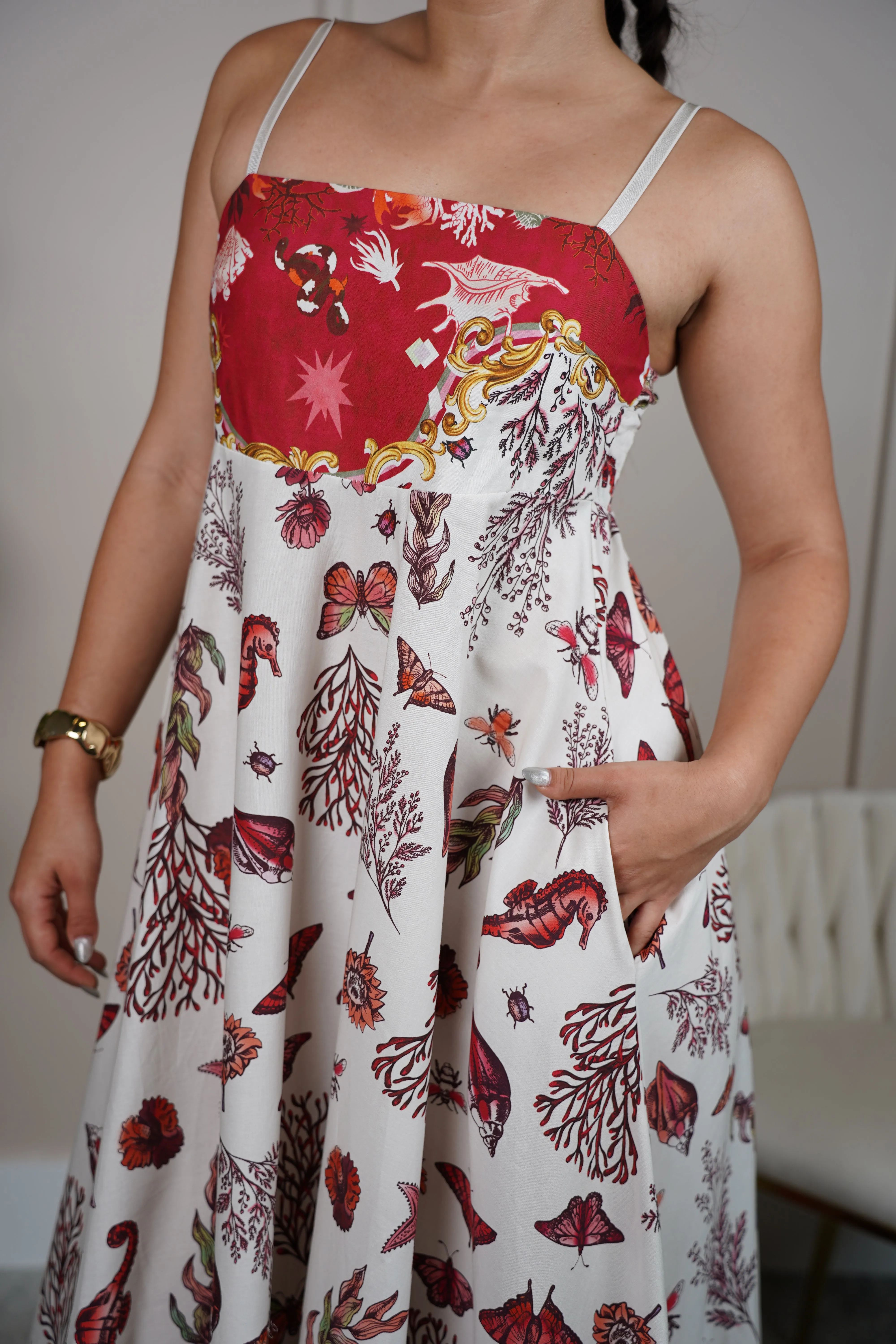 Lari Butterfly Maxi Dress – Dreamy Nature-Inspired Elegance