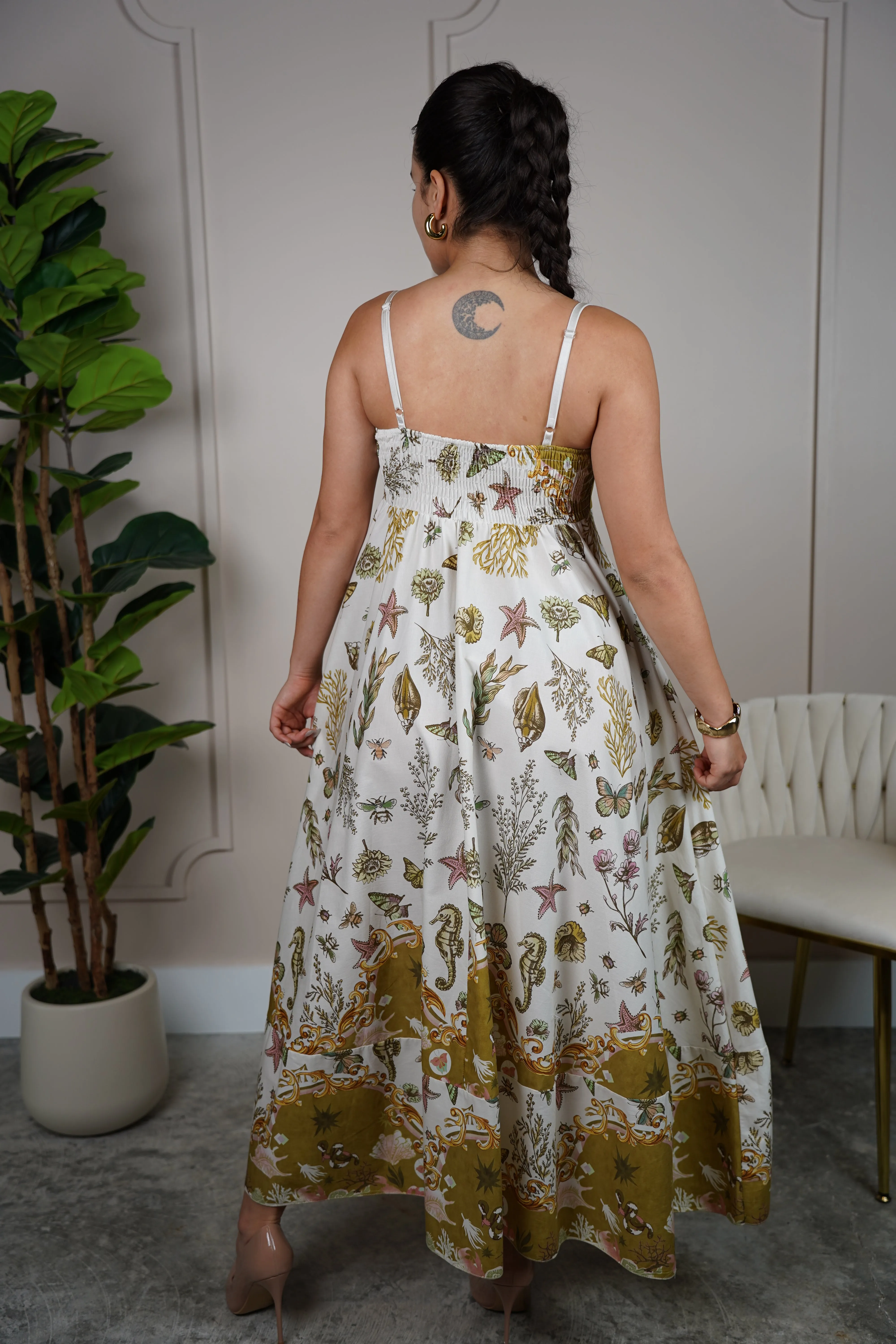 Lari Butterfly Maxi Dress – Dreamy Nature-Inspired Elegance