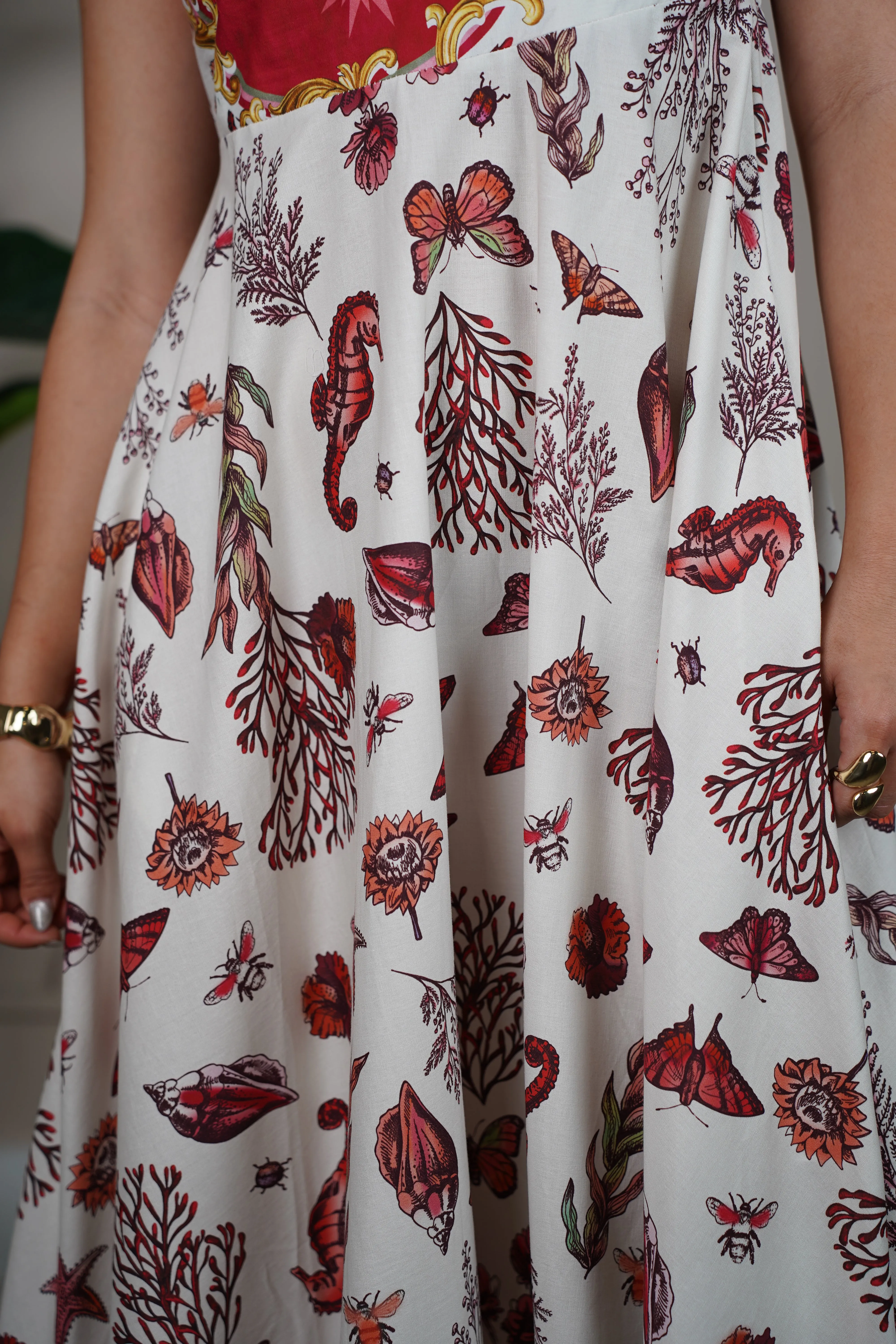 Lari Butterfly Maxi Dress – Dreamy Nature-Inspired Elegance