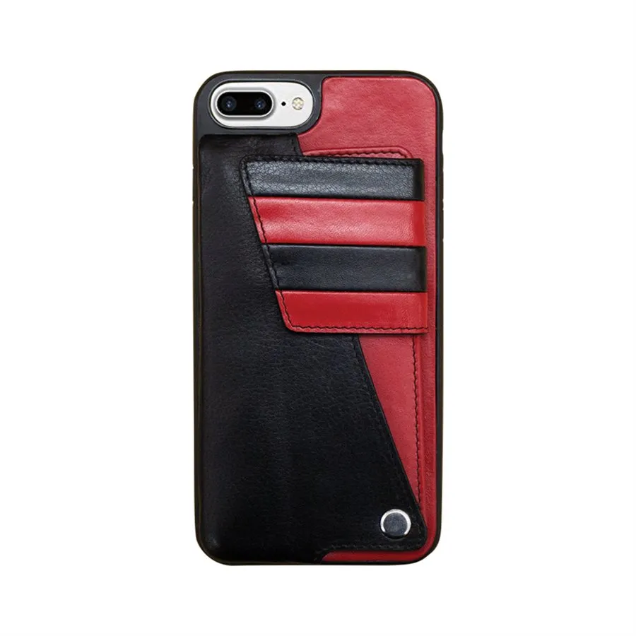Leather Case  for iPhone 6 Plus, 7 Plus, & 8 Plus