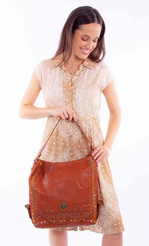 Leather Handbag B369