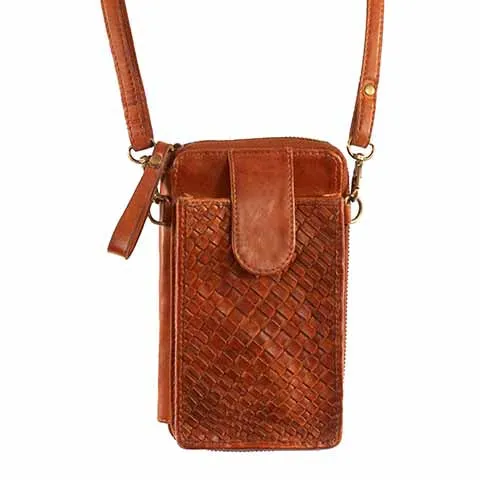 Leather Handbag B375