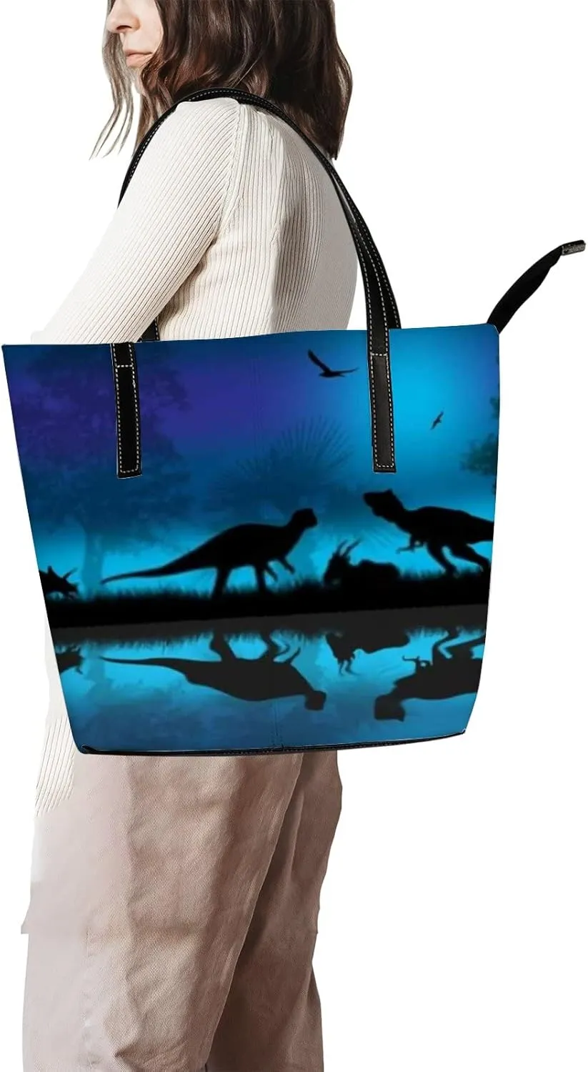Leather Handbags Women's Crossbody Handbags Work Tote Bags for Women Coach Handbags Tote Bag with Zipper