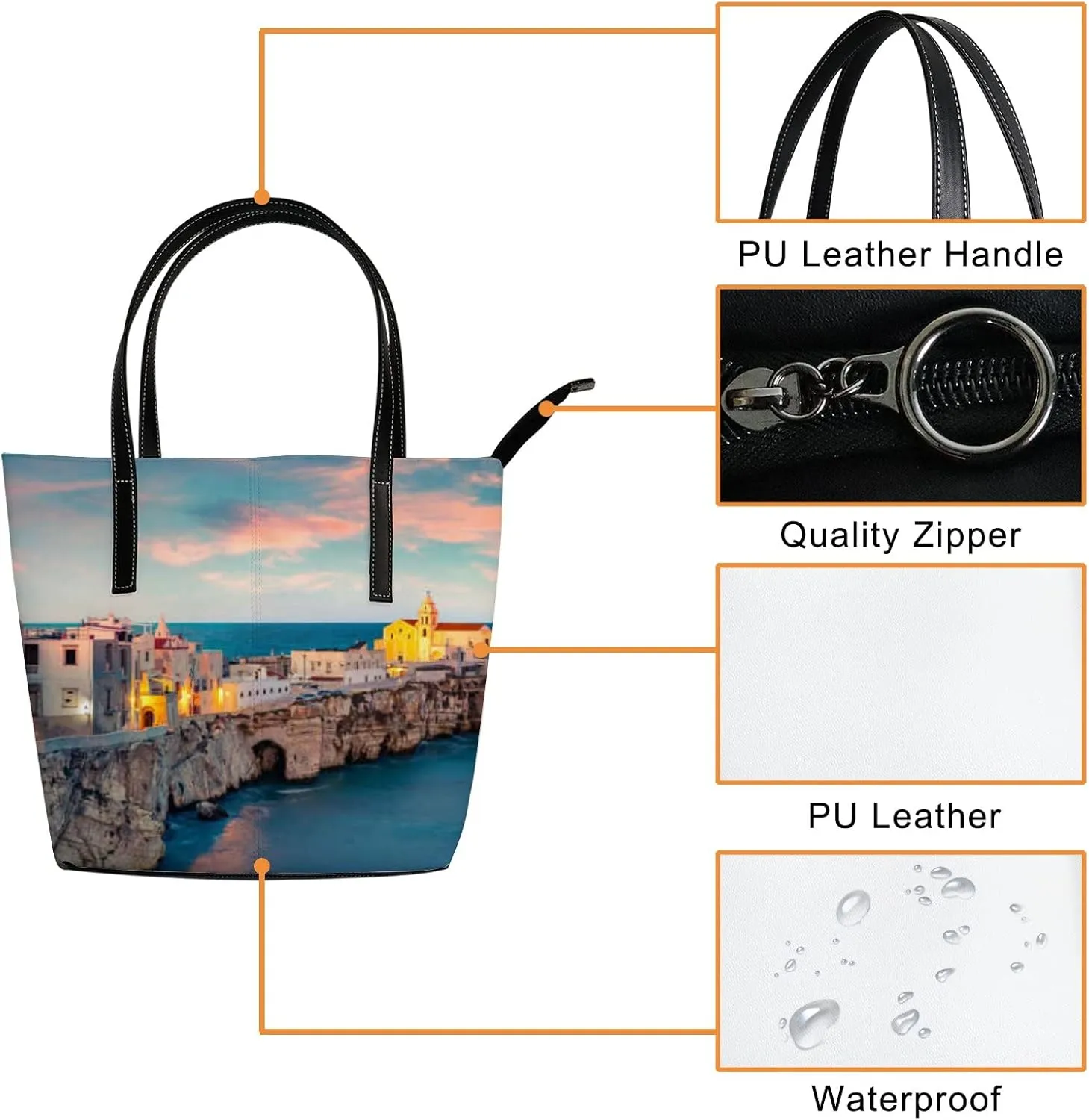 Leather Handbags Women's Crossbody Handbags