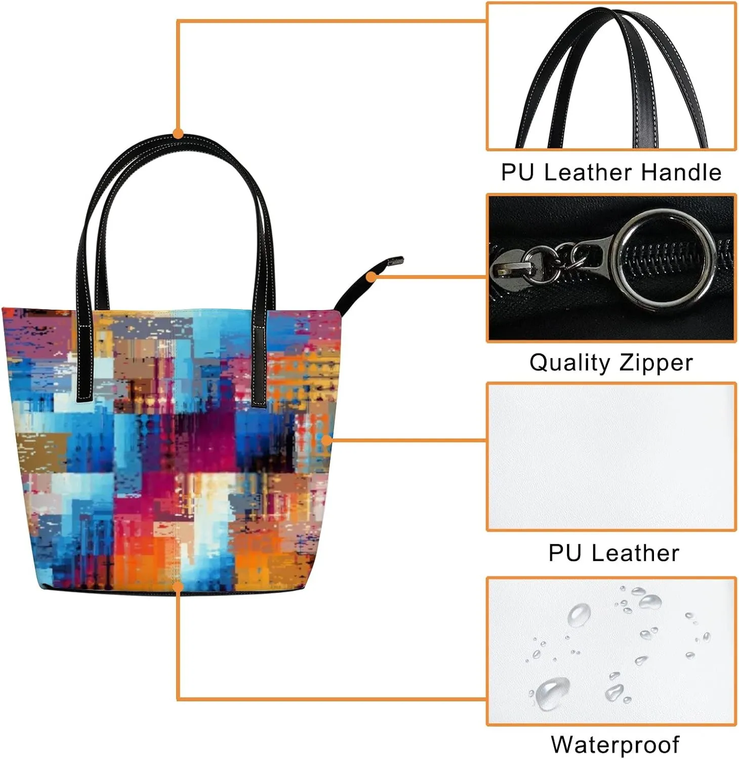 Leather Handbags Women's Crossbody Handbags