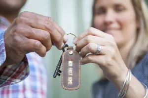 Leather Keyring