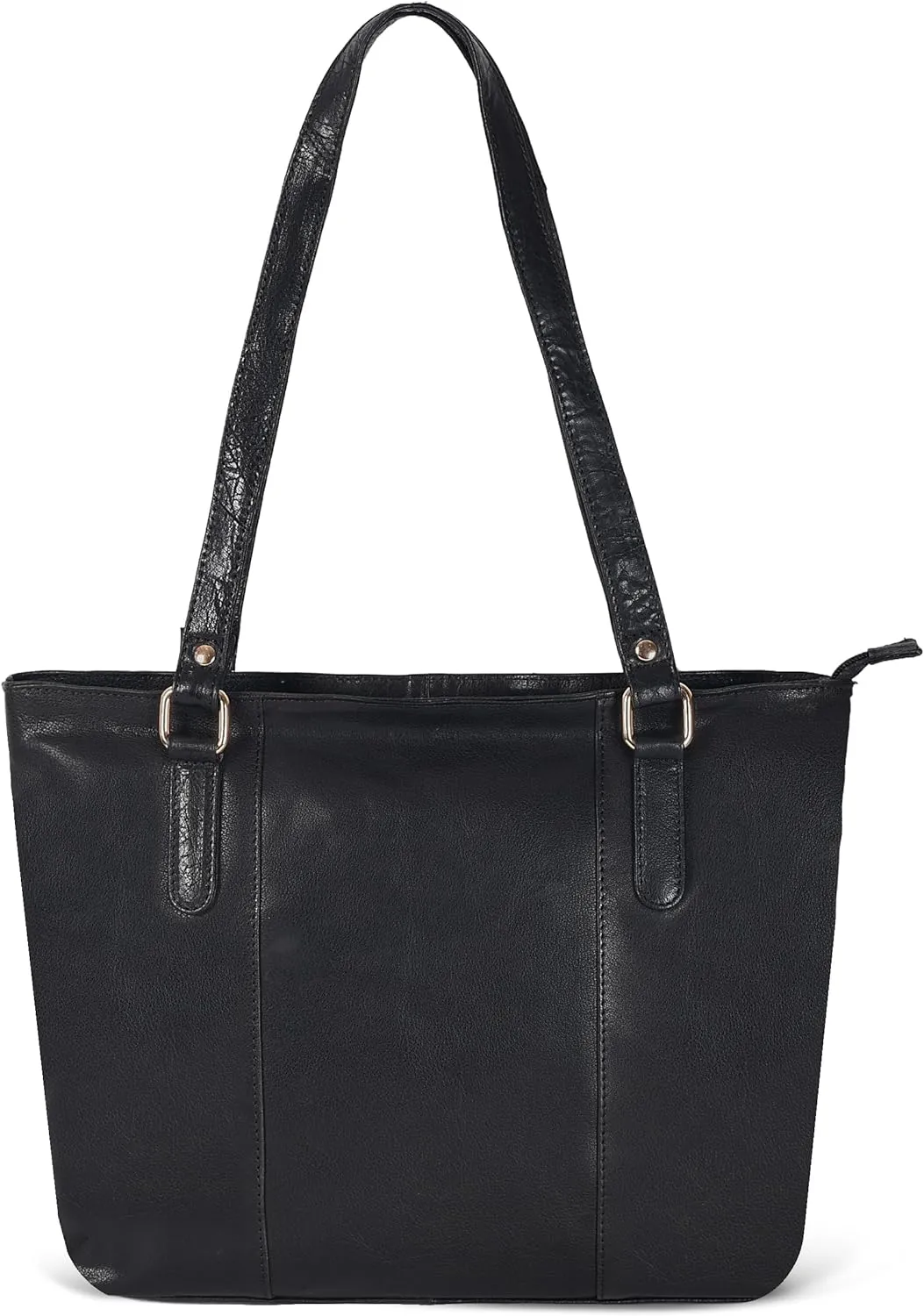 Leather Purse For Women - Real Leather Tote For Women - Ladies Shoulder Handbag For Work, Travel, Casual Use