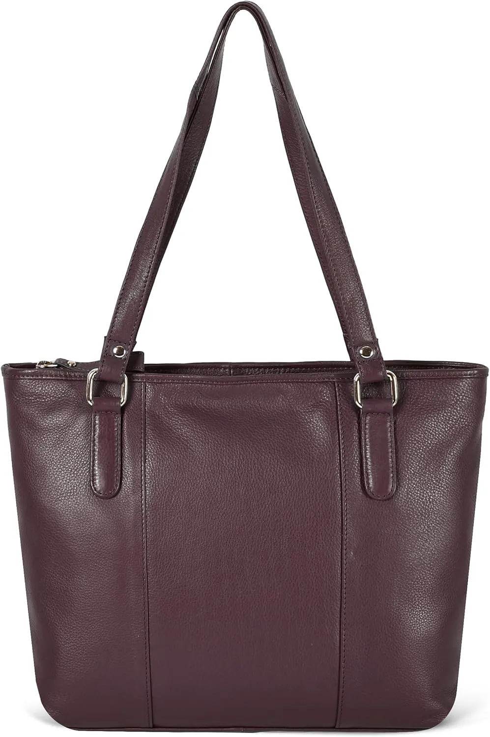 Leather Purse For Women - Real Leather Tote For Women - Ladies Shoulder Handbag For Work, Travel, Casual Use