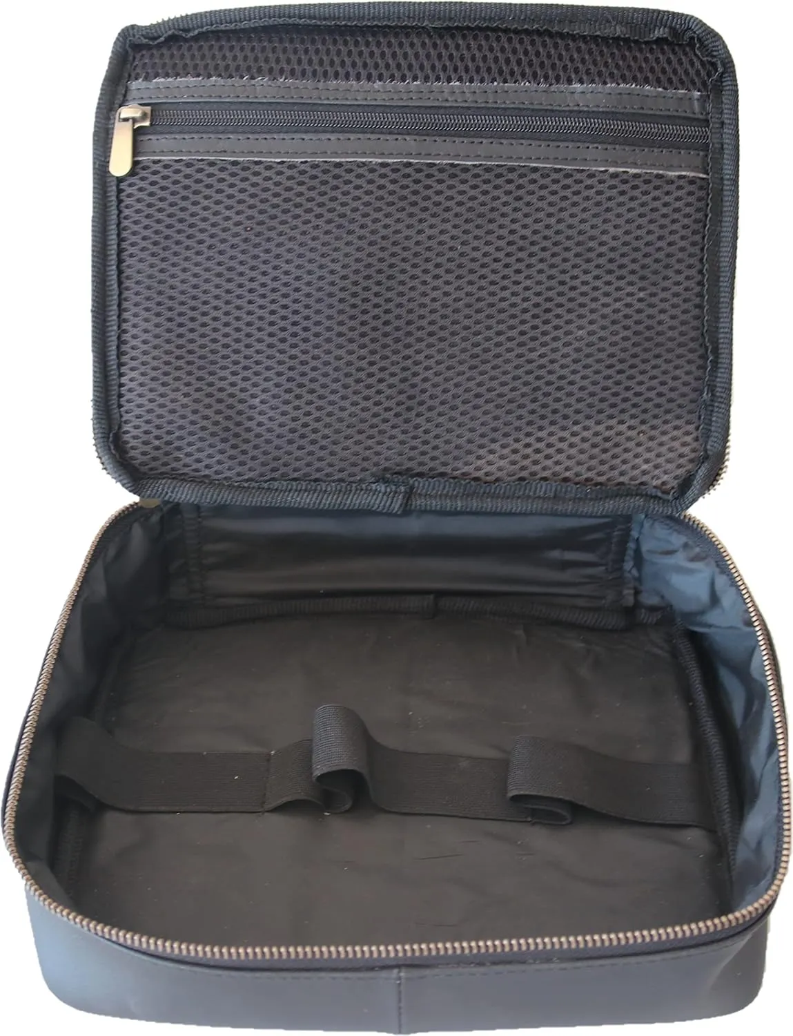 Leather Toiletry Bag for Men, Travel Organizer Toiletry Bag (2 Black)