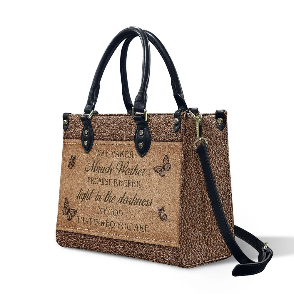 Light In The Darkness Leather Bag
