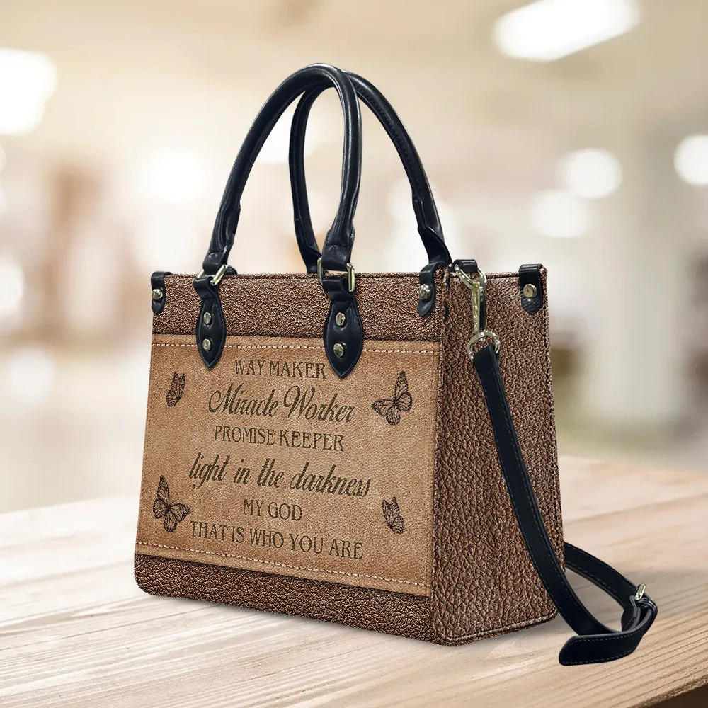 Light In The Darkness Leather Bag