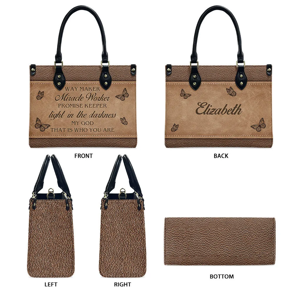 Light In The Darkness Leather Bag