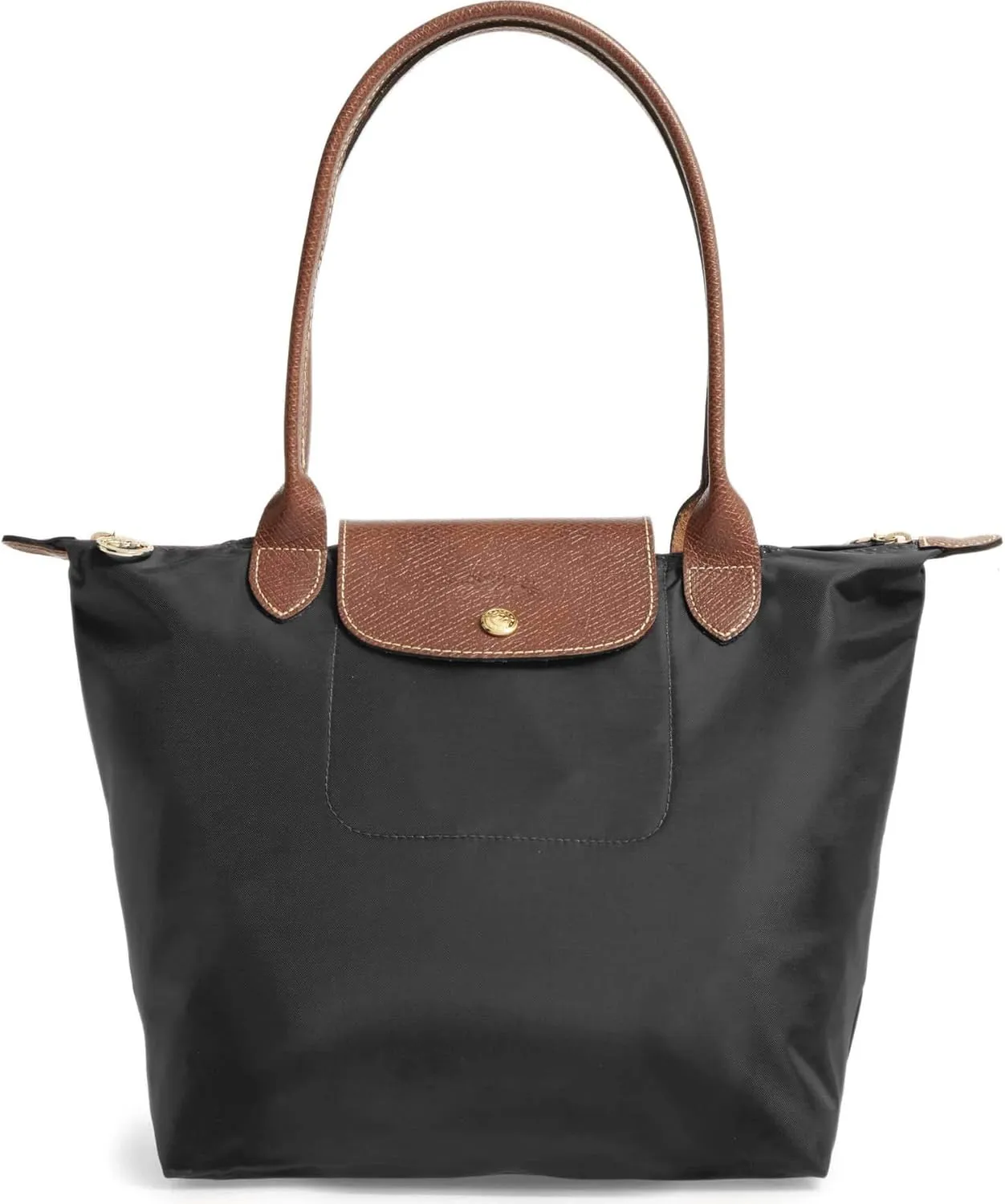 Longchamp 'Medium 'Le Pliage' Tote Shoulder Bag, Black
