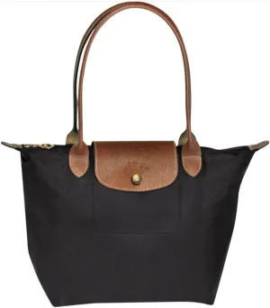 Longchamp Women's Le Pliage Sac Shopping Small Shoulder Bag, Black