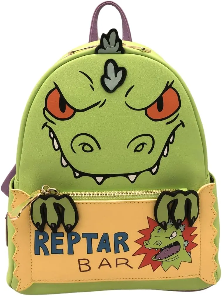 Loungefly Nickelodeon Rugrats Reptar Backpack Collectors Outlet Exclusive