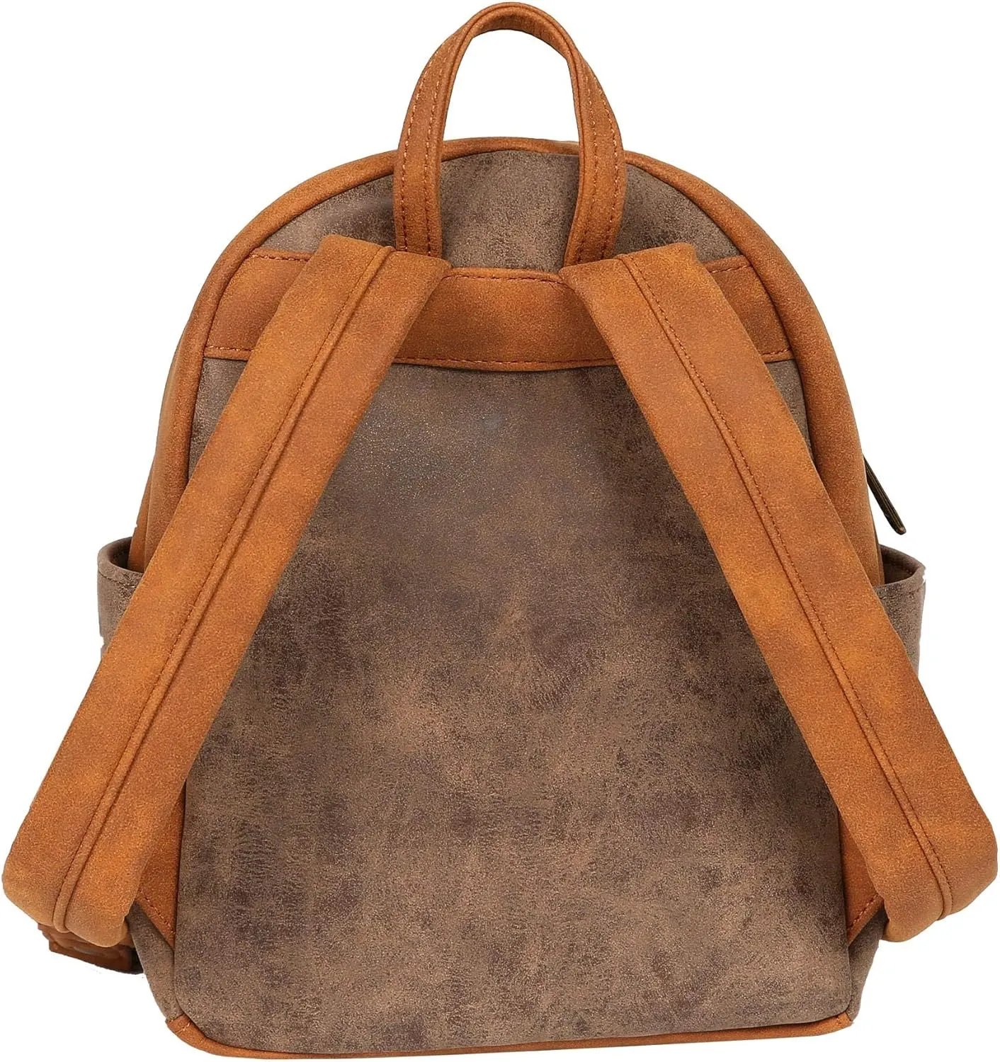 Loungefly x Star Wars Wicket W. Warrick the Ewok Mini Backpack (One Size, Multicolored)