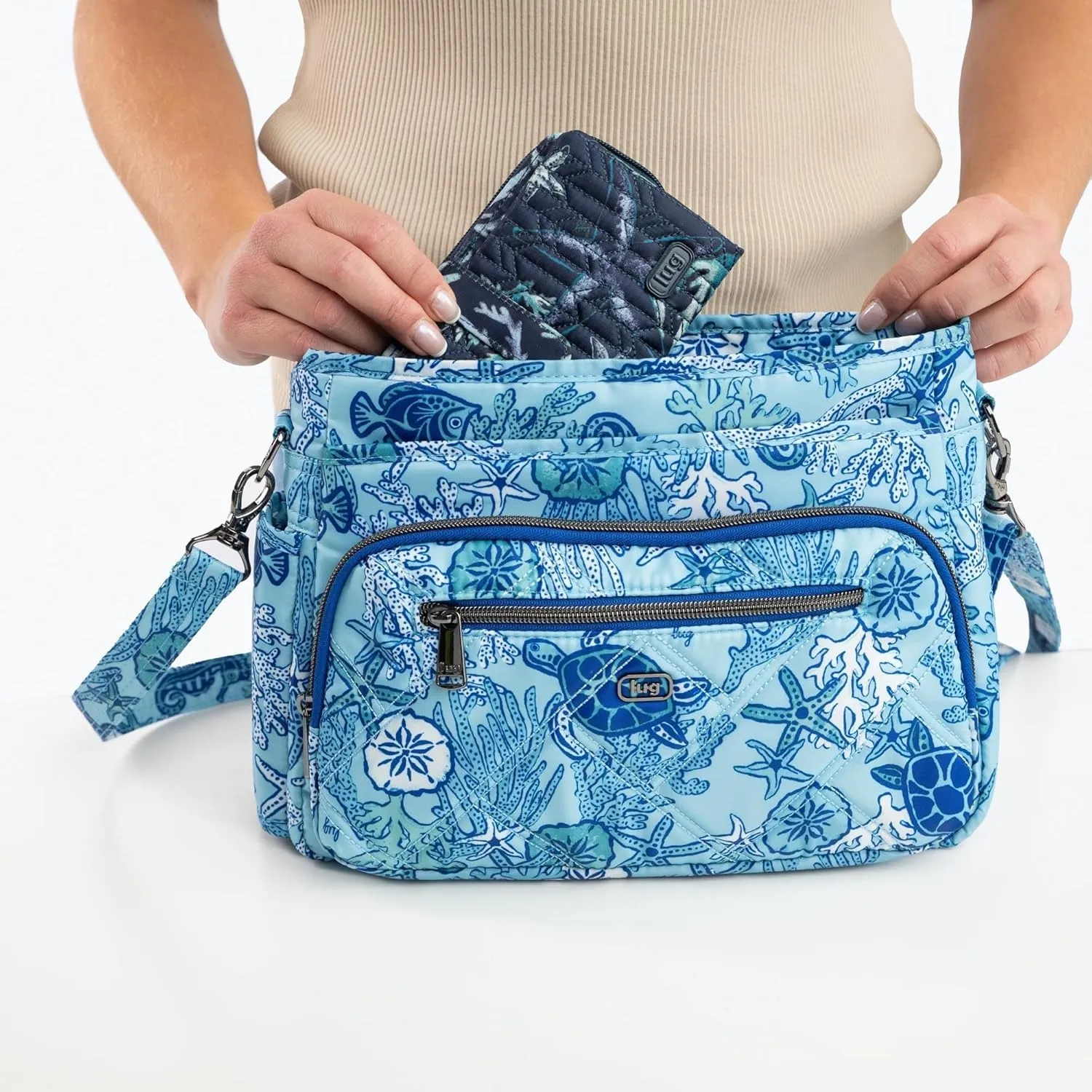 Lug Shimmy SE Crossbody Bag,