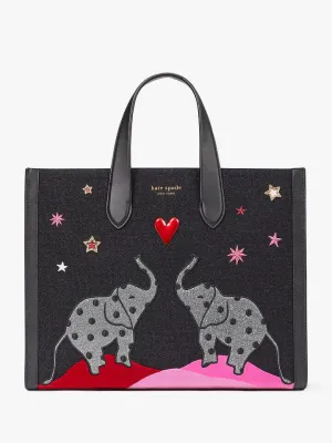Manhattan Ellie Embellished Large Tote