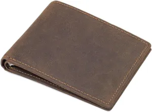 Mans Handbags Coin Purse Cards Holder Leather Billfold Wallet