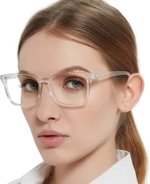 MARE AZZURO Computer Gaming Glasses Women, Blue Light Blocking Glasses, Anti Blue Light Glasses Block Glare & UV400