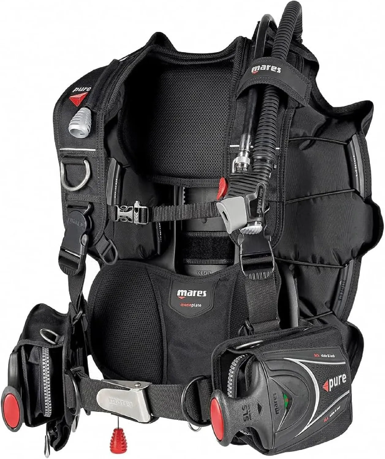 Mares Pure SLS BCD - Unisex Scuba Diving Underwater Buoyancy Compensator Device