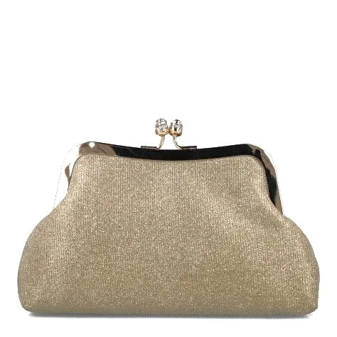 MB 85630 Gold sheen embellished Clutch