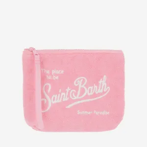 MC2 Saint Barth Fabric Clutch Bag med logotyp
