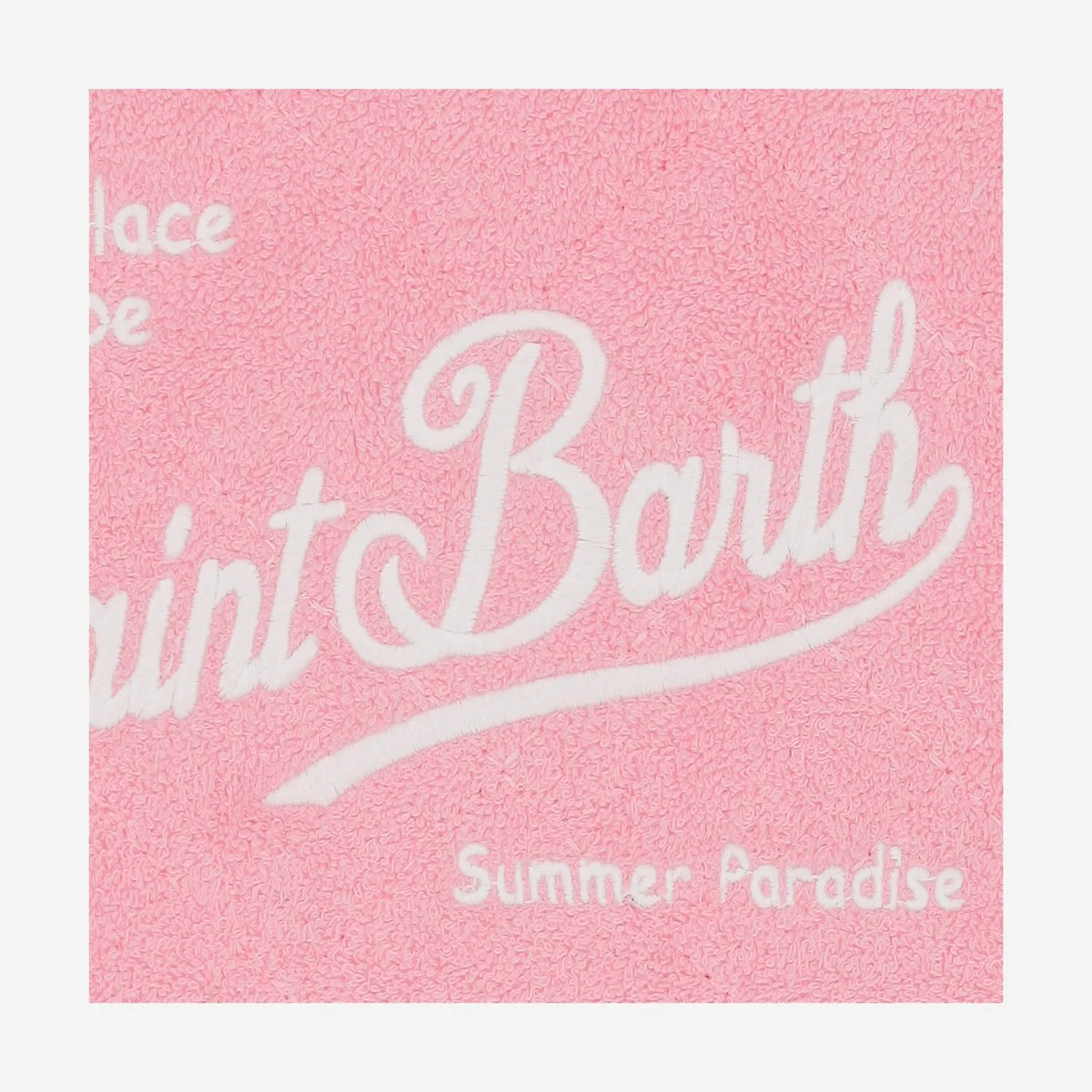 MC2 Saint Barth Fabric Clutch Bag med logotyp