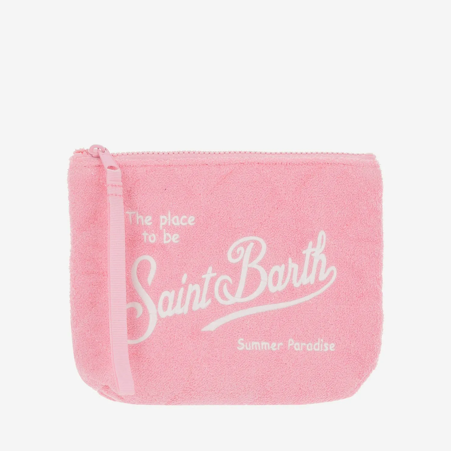 MC2 Saint Barth Fabric Clutch Bag med logotyp