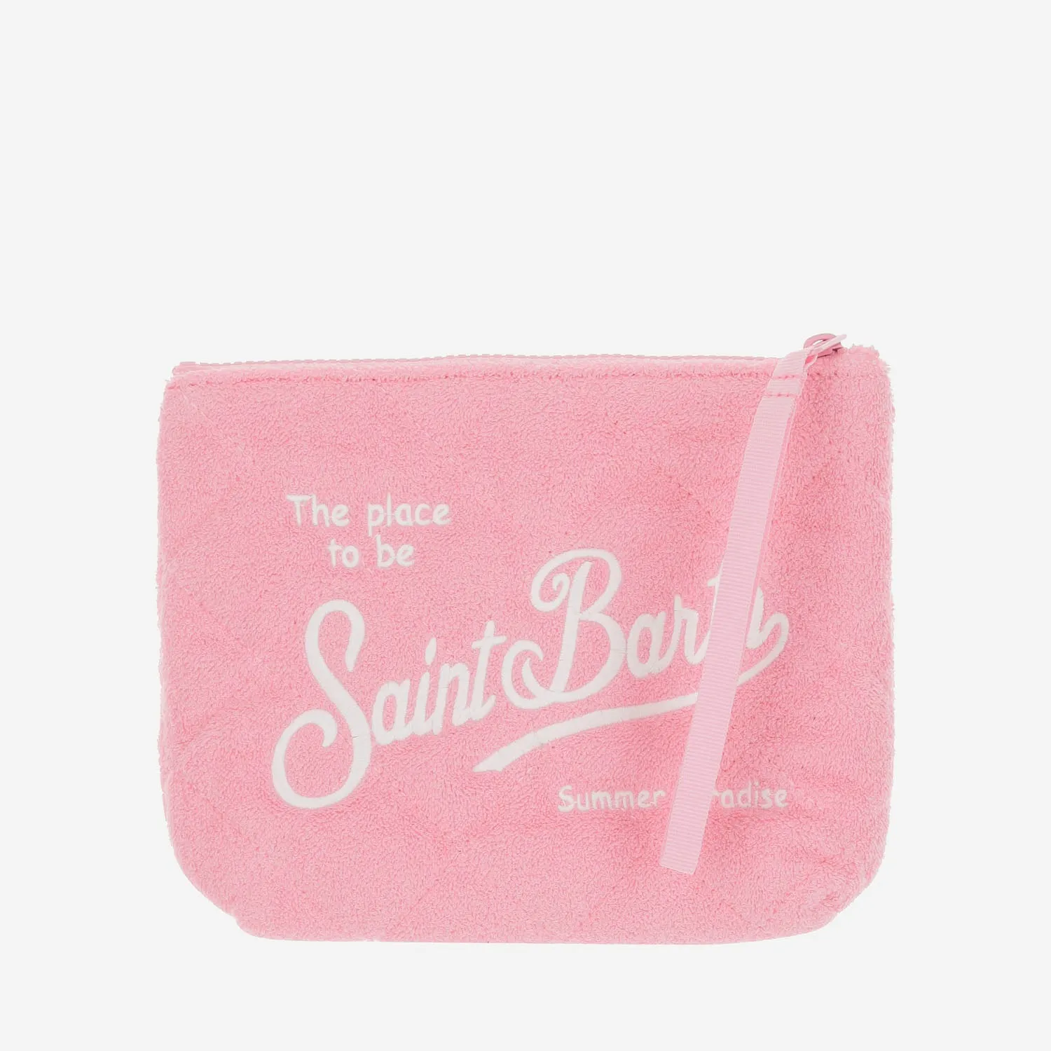 MC2 Saint Barth Fabric Clutch Bag med logotyp