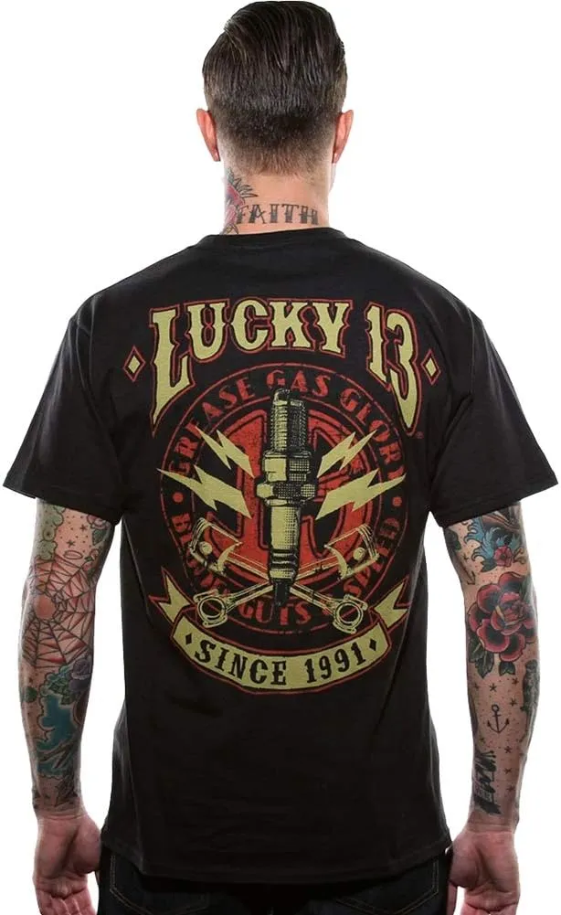 Men's Apparel Amped Tee Black Shirt