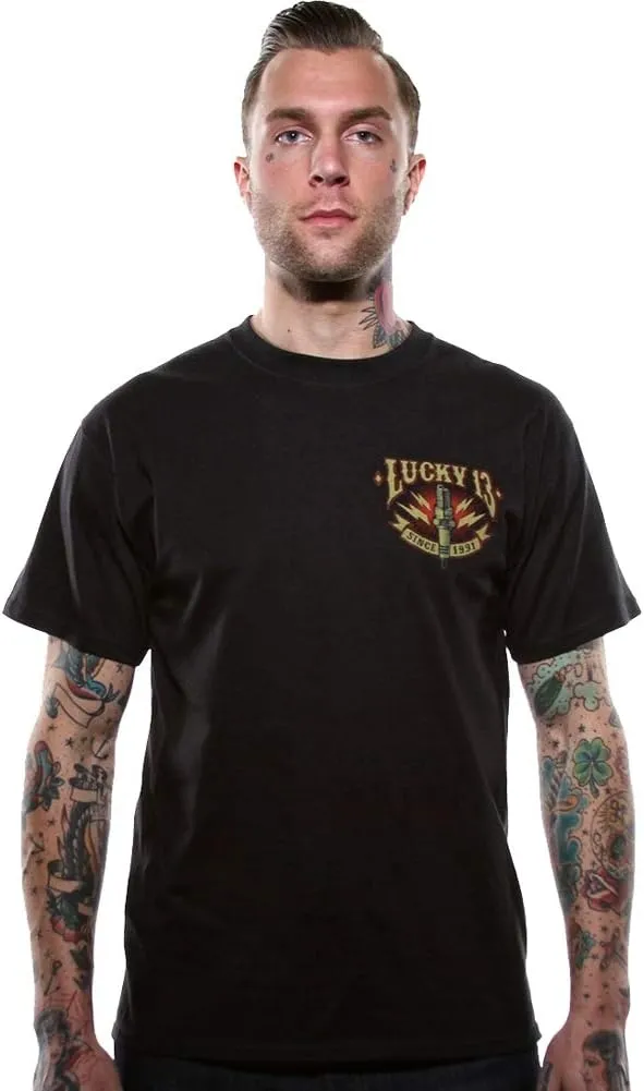 Men's Apparel Amped Tee Black Shirt