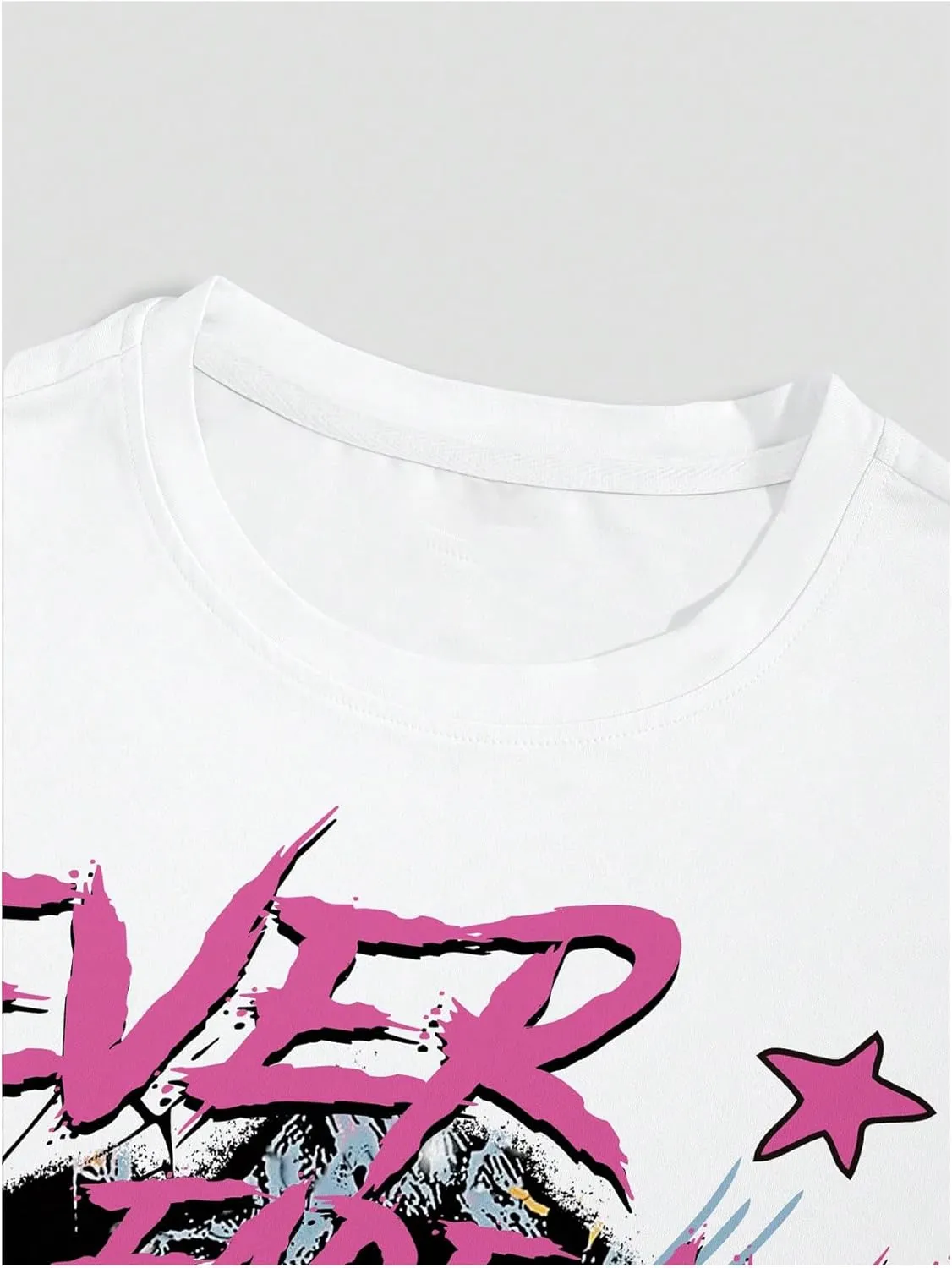 Men's Graphic Y2K Shirt Short Sleeve Round Neck Regular Fit T-Shirts