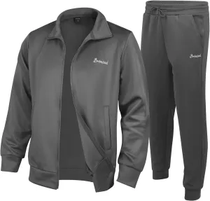 Men's Tracksuits Sweatsuits For Men 2 Piece Sets Outfits Long Sleeve Casual Full Zip Athletic Jogging Sportswear