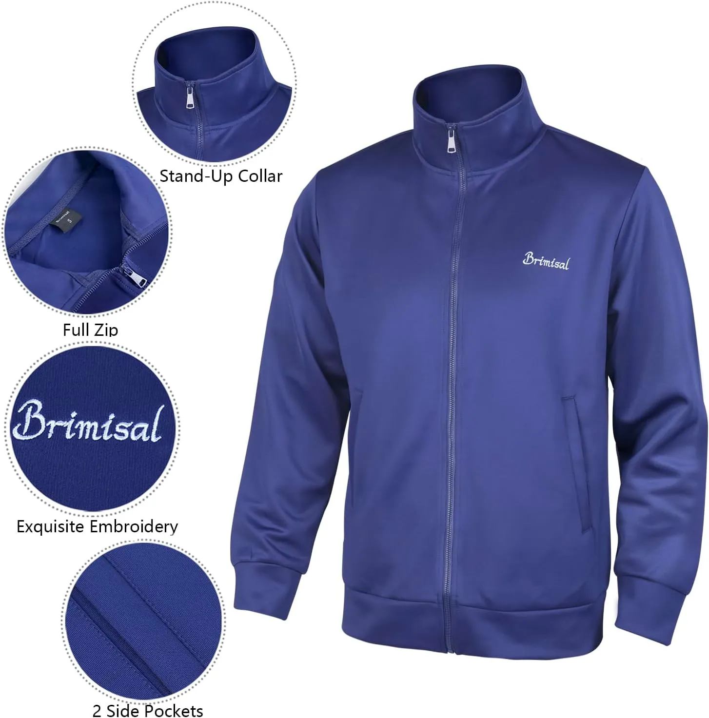 Men's Tracksuits Sweatsuits For Men 2 Piece Sets Outfits Long Sleeve Casual Full Zip Athletic Jogging Sportswear