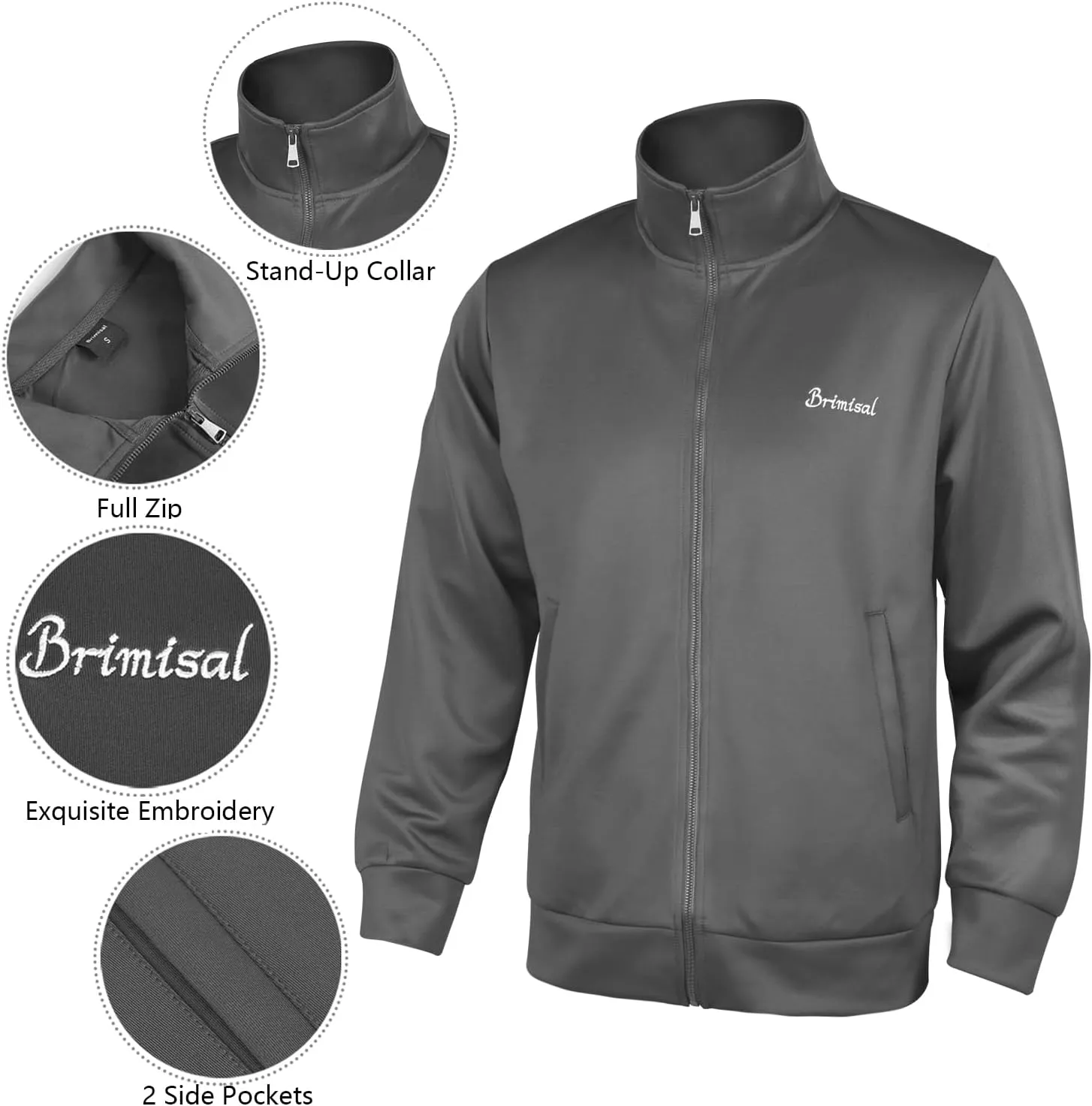 Men's Tracksuits Sweatsuits For Men 2 Piece Sets Outfits Long Sleeve Casual Full Zip Athletic Jogging Sportswear