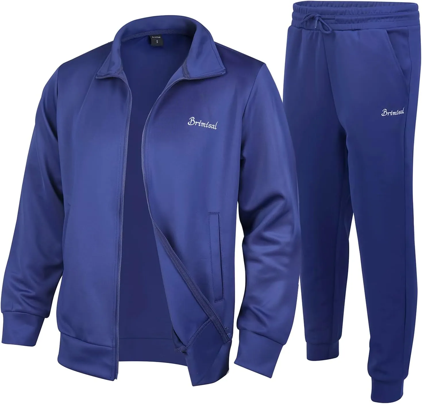 Men's Tracksuits Sweatsuits For Men 2 Piece Sets Outfits Long Sleeve Casual Full Zip Athletic Jogging Sportswear