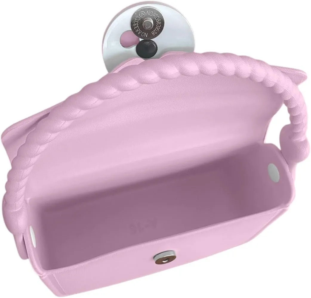 Mini handbag Magnetic closure Fashionable Macron colour Dopamine EVA Waterproof Durable Lightweight