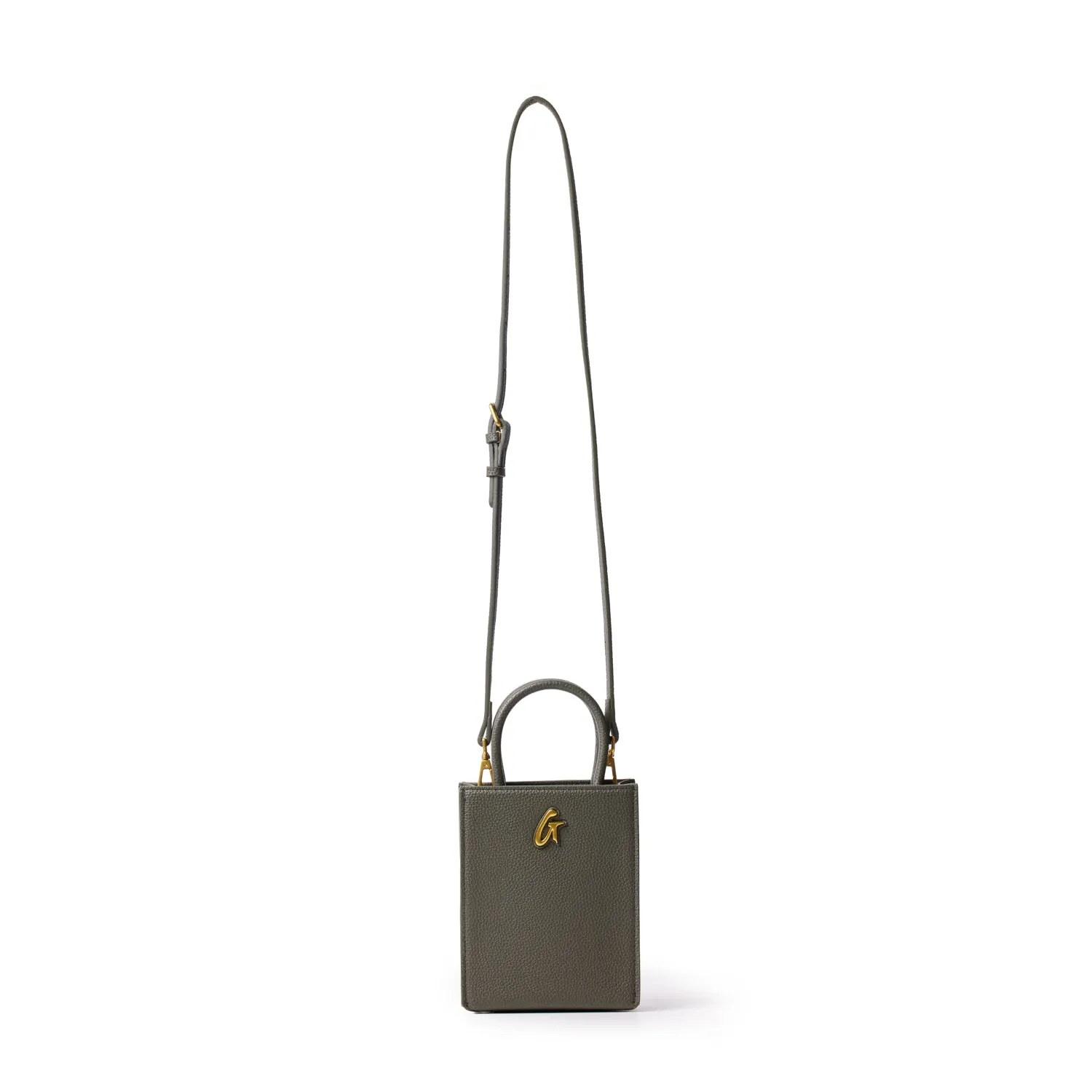 MINI PEBBLE TOTE - OLIVE GREEN