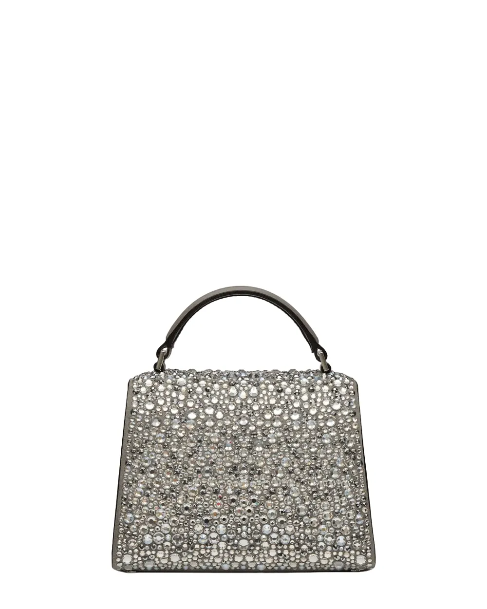 Mini VSling Crystal Top Handle Bag in Moonlight