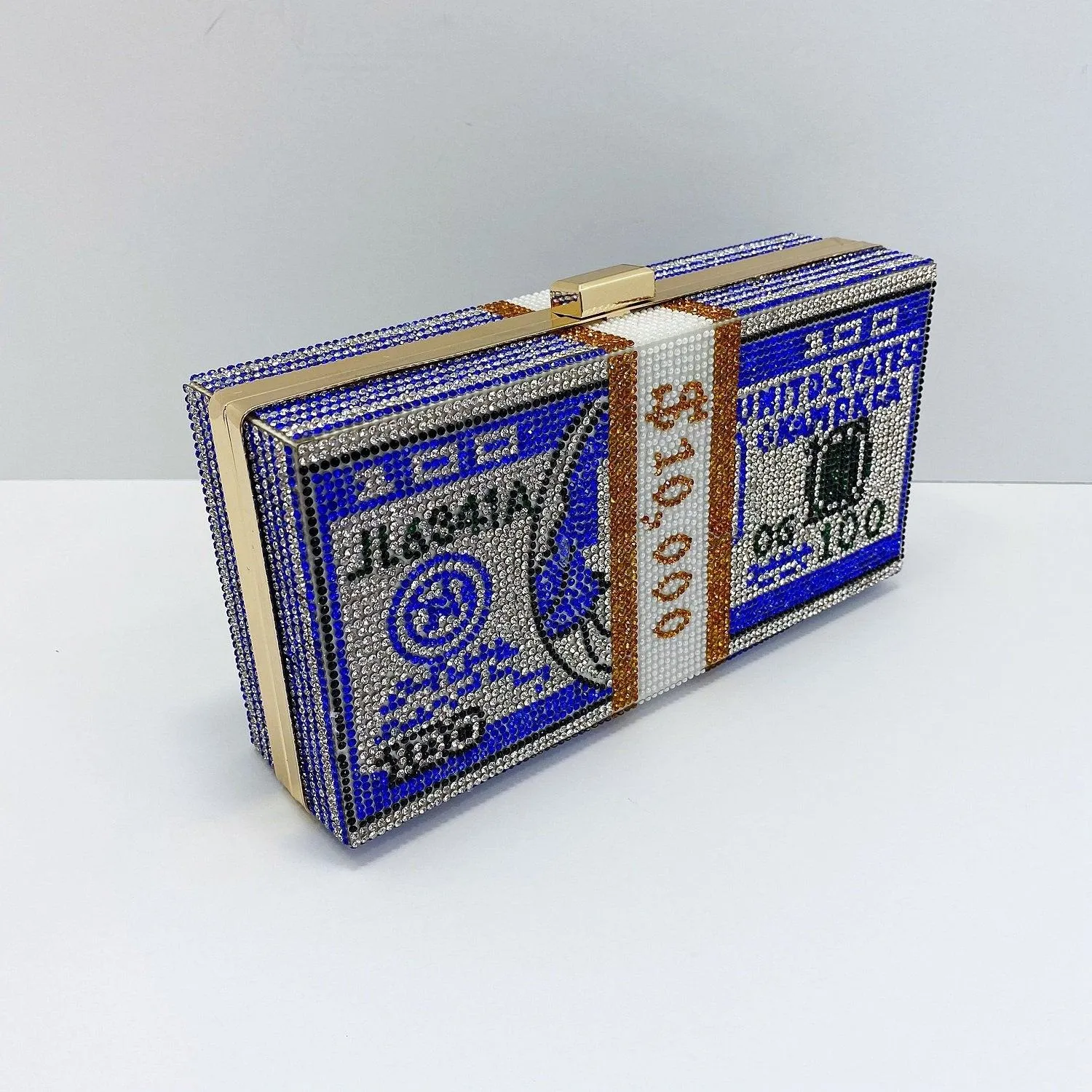 Money Bag Bling Hand Clutch