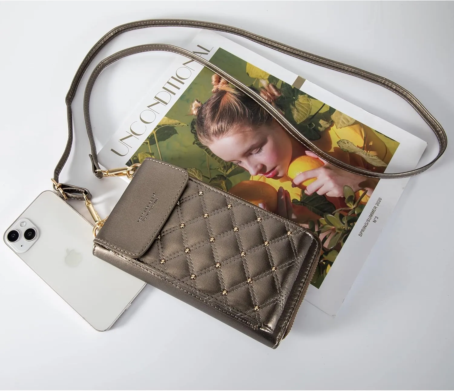 Montana West Small Crossbody Cell Phone Purse for Women RFID Blocking Cellphone Wallet