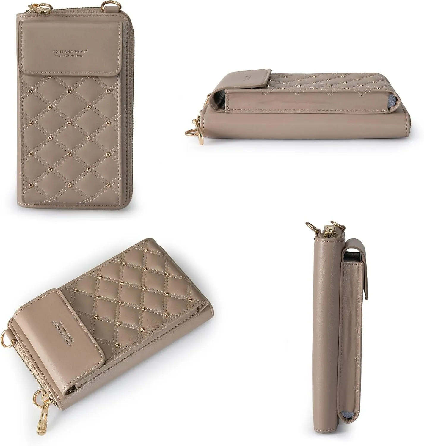 Montana West Small Crossbody Cell Phone Purse for Women RFID Blocking Cellphone Wallet