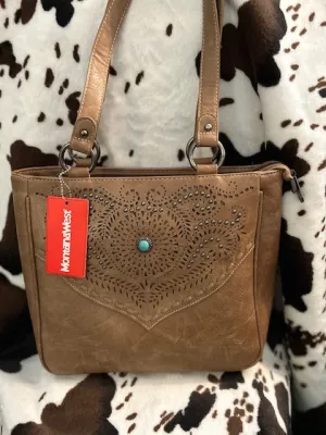 Montana West Taupe Purse Handbag