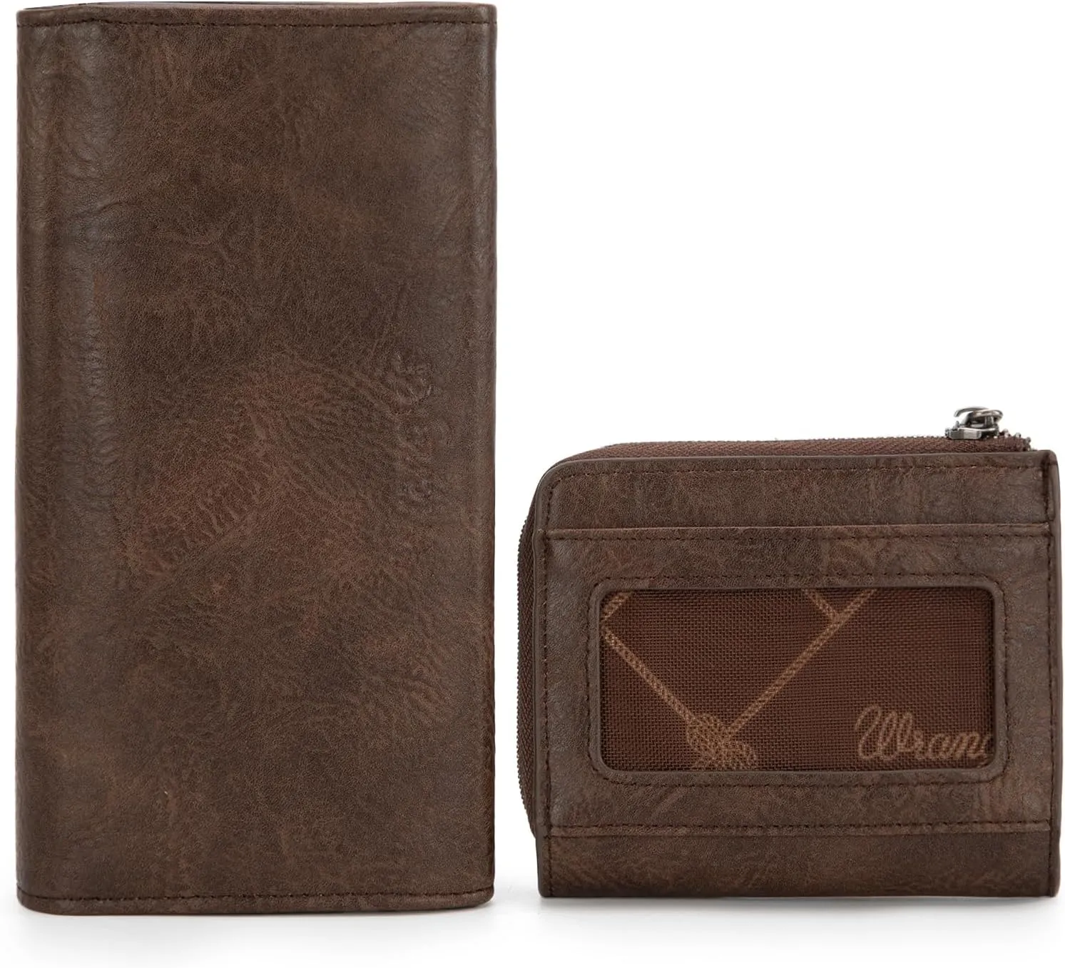 Montana West X Wrangler Women's Wallet Set RFID Wallet for Women Large Womens Wallet Woman Credit Card Wallet with ID Window Birthday Anniversary