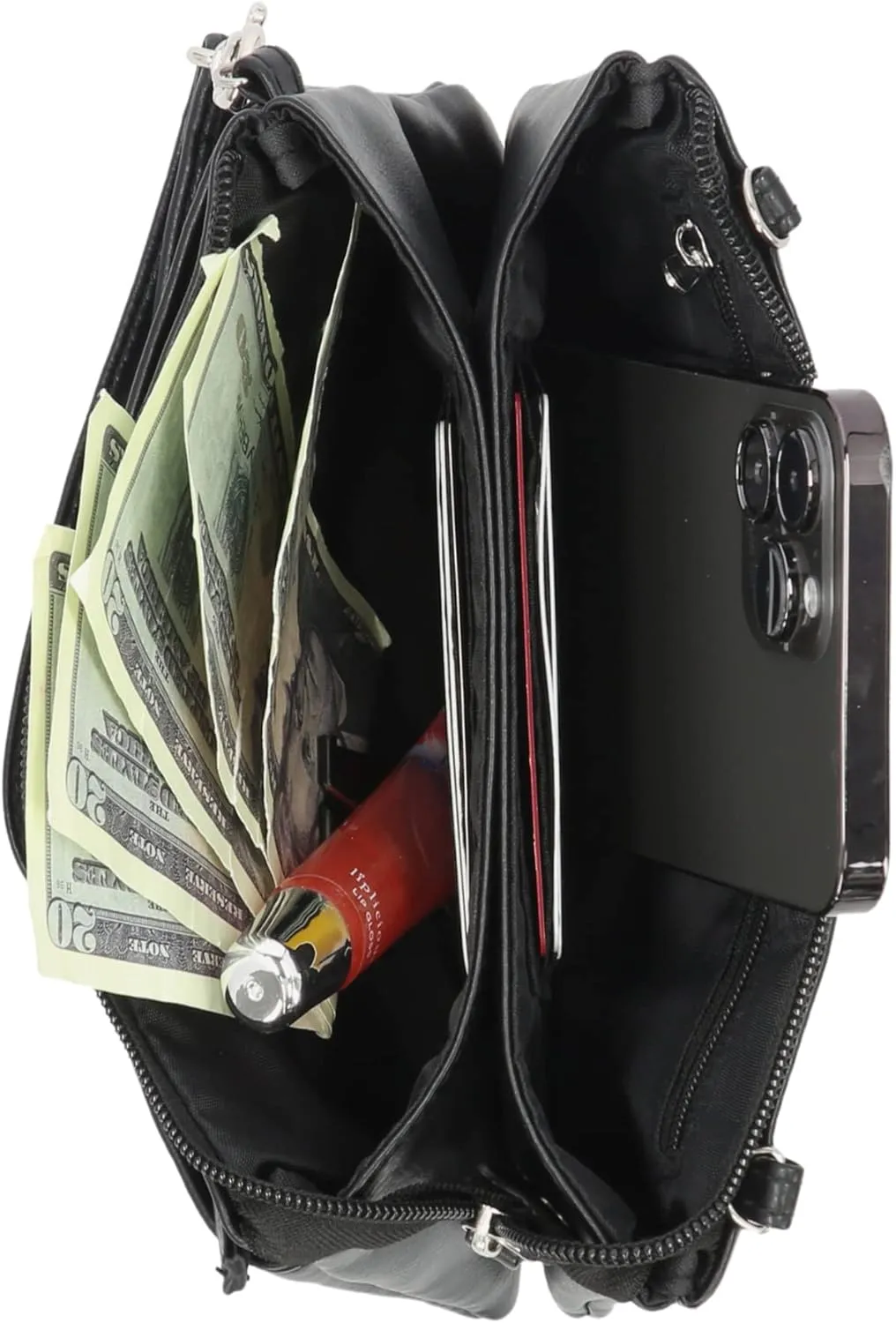 Mundi Brady RFID Wallet Purse Cell Phone Crossbody Bag For Women