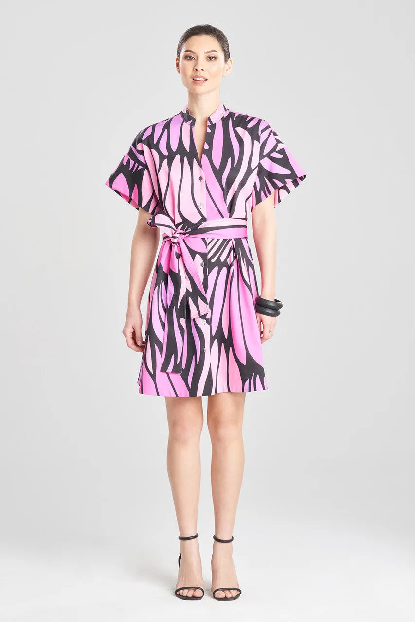 Nagashi Cotton Chino Belted Shirtdress