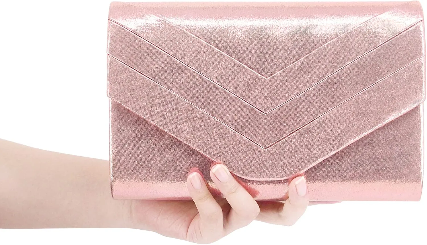 Naimo Women's Sequin Evening Purse Wedding Party Clutch Bag